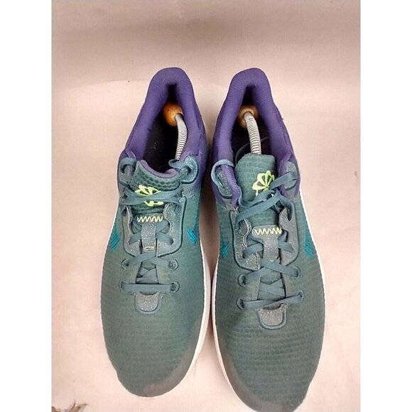 Nike Flex Experience Run 11 Running Shoes Mens 11.5 Black Purple Teal DD9284-301 - Picture 4 of 15